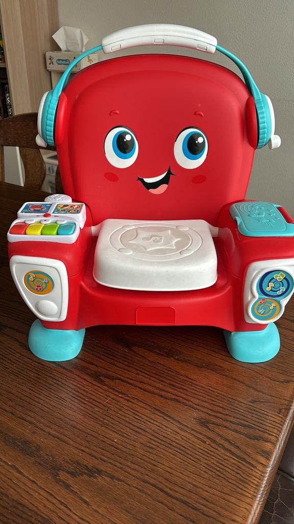 Interactieve Muziekstoel voor Baby's - Clementoni, Ophalen of Verzenden, Zo goed als nieuw, Overige typen, Met licht