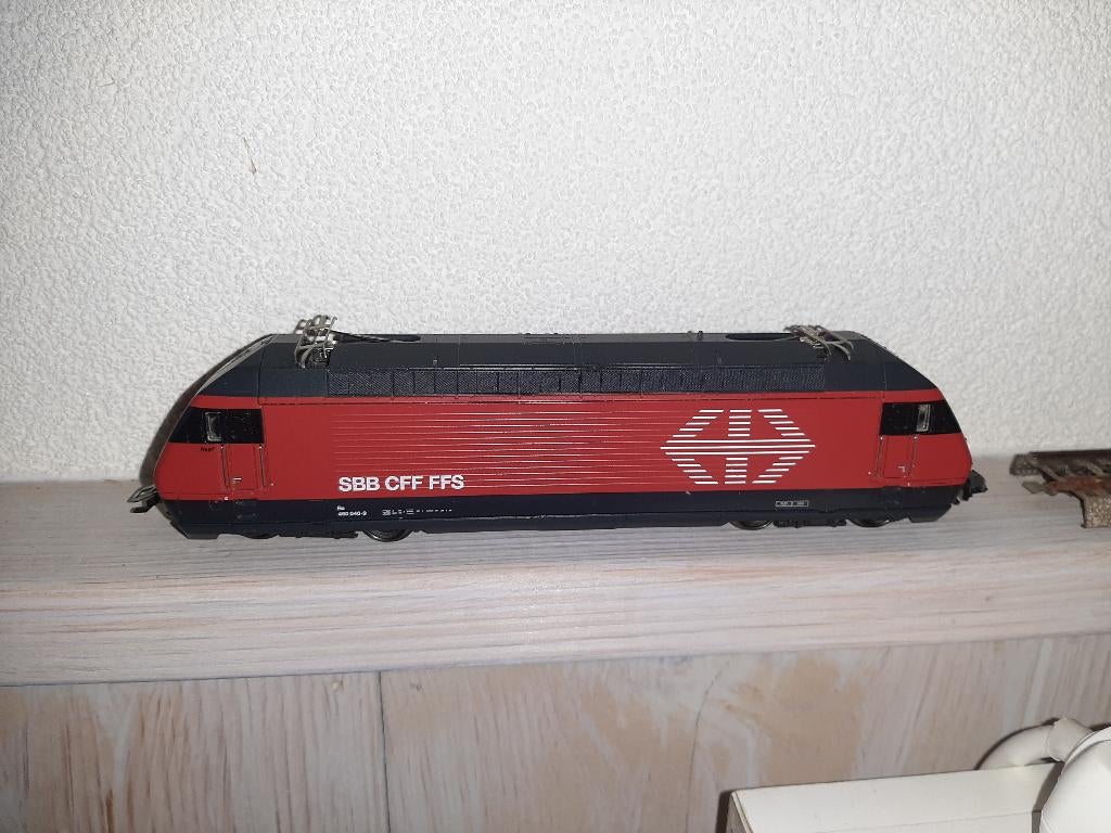 Marklin 3760 sbb cff ffs locomotief., Wisselstroom, Gebruikt, Locomotief, Ophalen of Verzenden