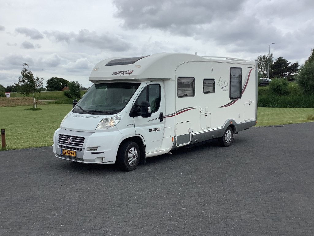 Camper Rapido op Fiat chassis automaat, Caravans en Kamperen, Campers, Automaat, Kluisje, Ringverwarming, Fiat