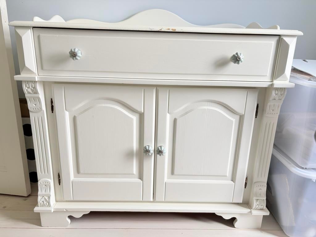 Antieke commode, Kinderen en Baby's, Kinderkamer | Commodes en Kasten, Ophalen, Gebruikt, 50 tot 70 cm, 100 cm of meer
