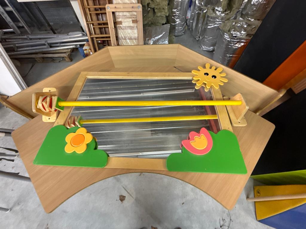 Kinderopvang Spiegelwand met loopstang -  speelgoed!, Ophalen, Gebruikt, Overige typen