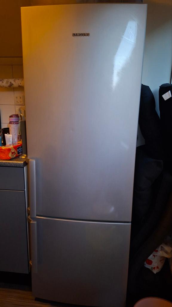 Samsung Koelkast met Vriezer - Goede Staat, Ophalen, Gebruikt, 200 liter of meer, 60 cm of meer