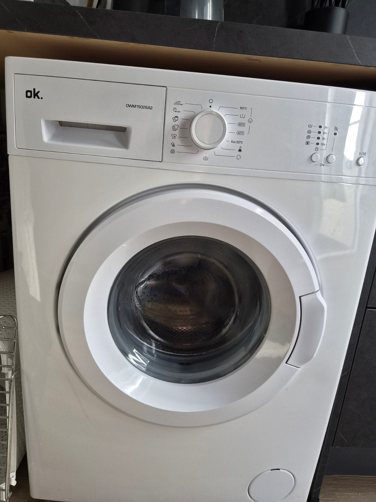 OK. OWM15026A2 Wasmachine - Zo goed als nieuw, Witgoed en Apparatuur, Wasmachines, 6 tot 8 kg, Minder dan 1200 toeren, Energieklasse A of zuiniger