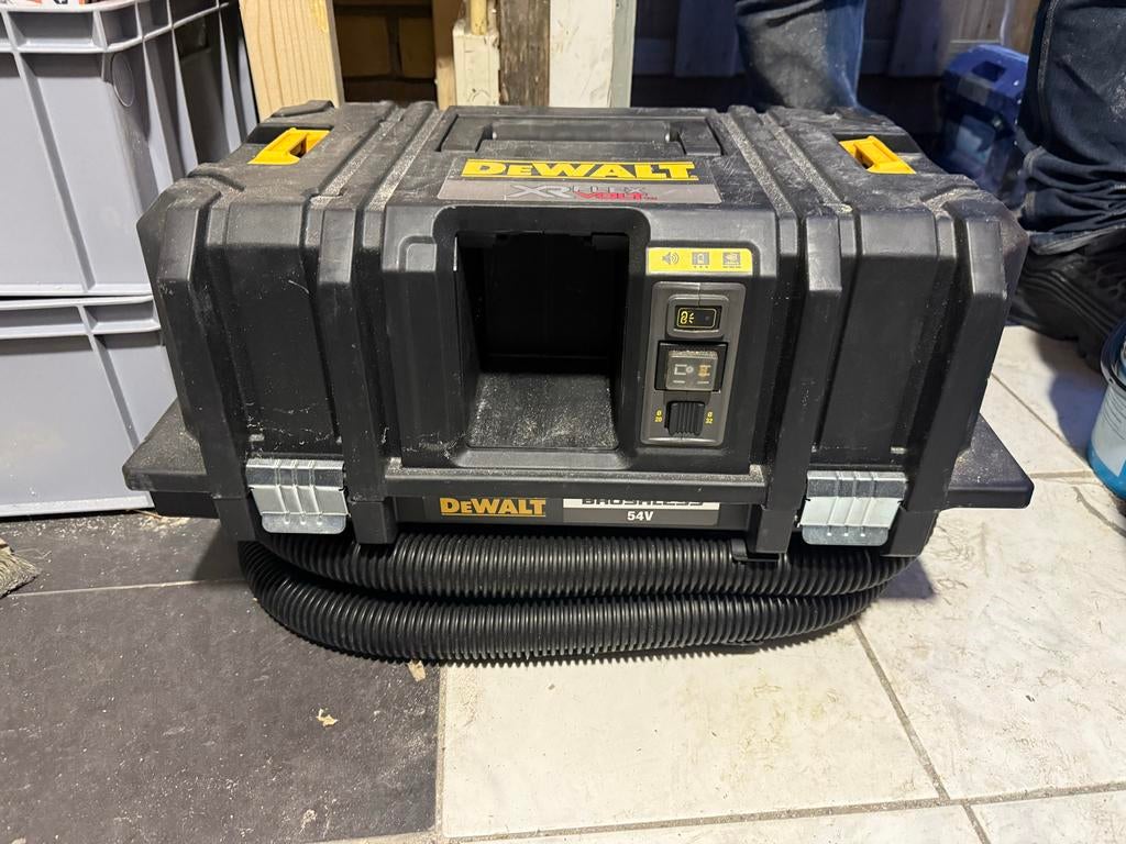 DeWalt Flexvolt 54V Accu Stofzuiger DXV500, Ophalen of Verzenden, Nieuw, Waterstofzuiger