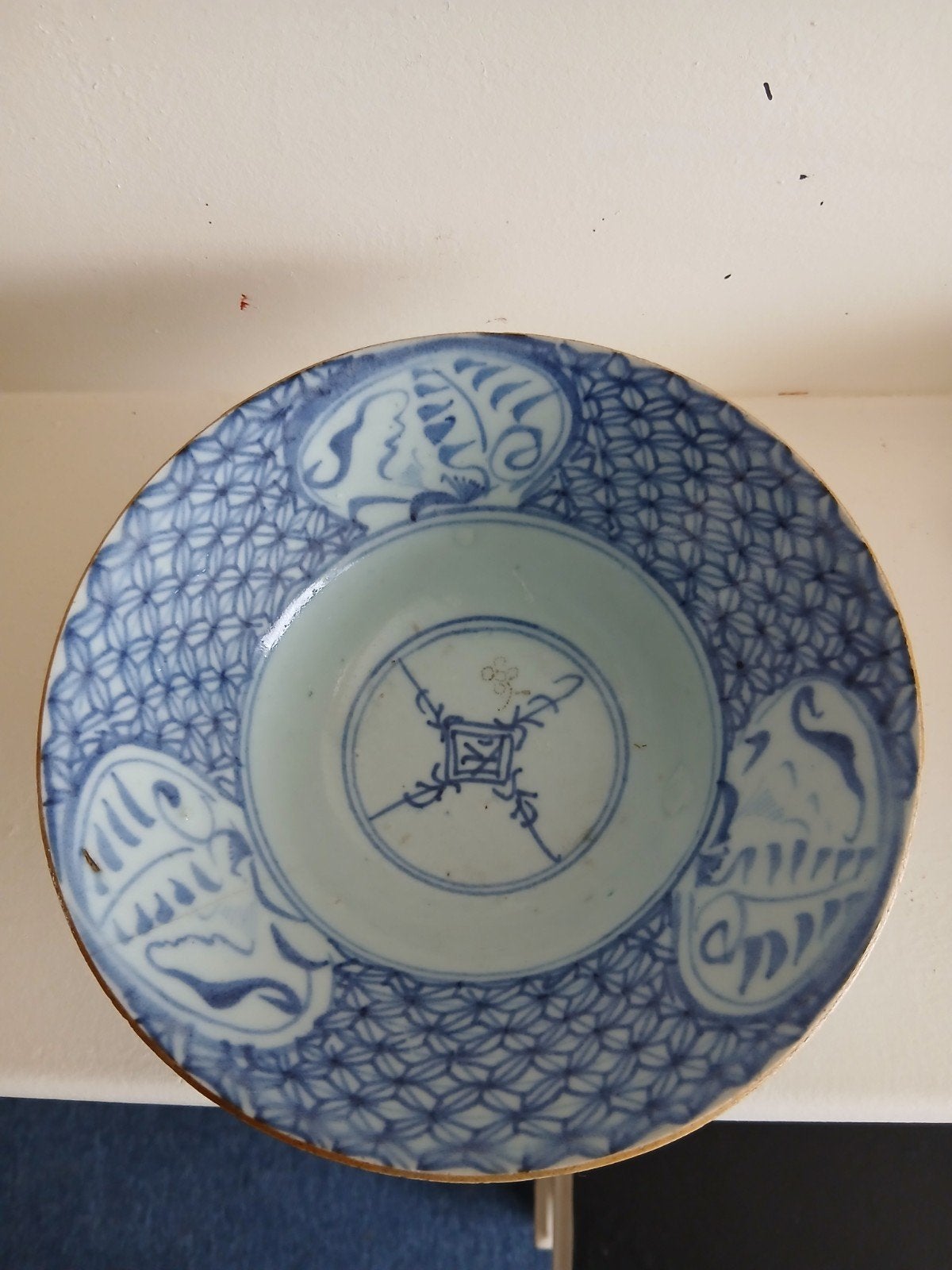 chinese kom schaal klapmuts 19e eeuw ? Daoguang Qing ?, Antiek en Kunst, Antiek | Porselein, Ophalen of Verzenden