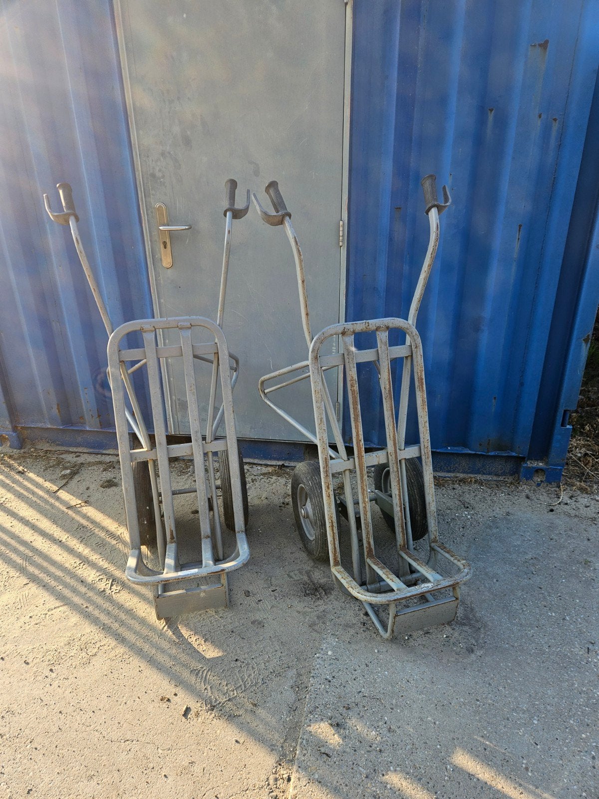 Matador stenenkruiwagen (dubbele wielen), Fietsen en Brommers, Ophalen