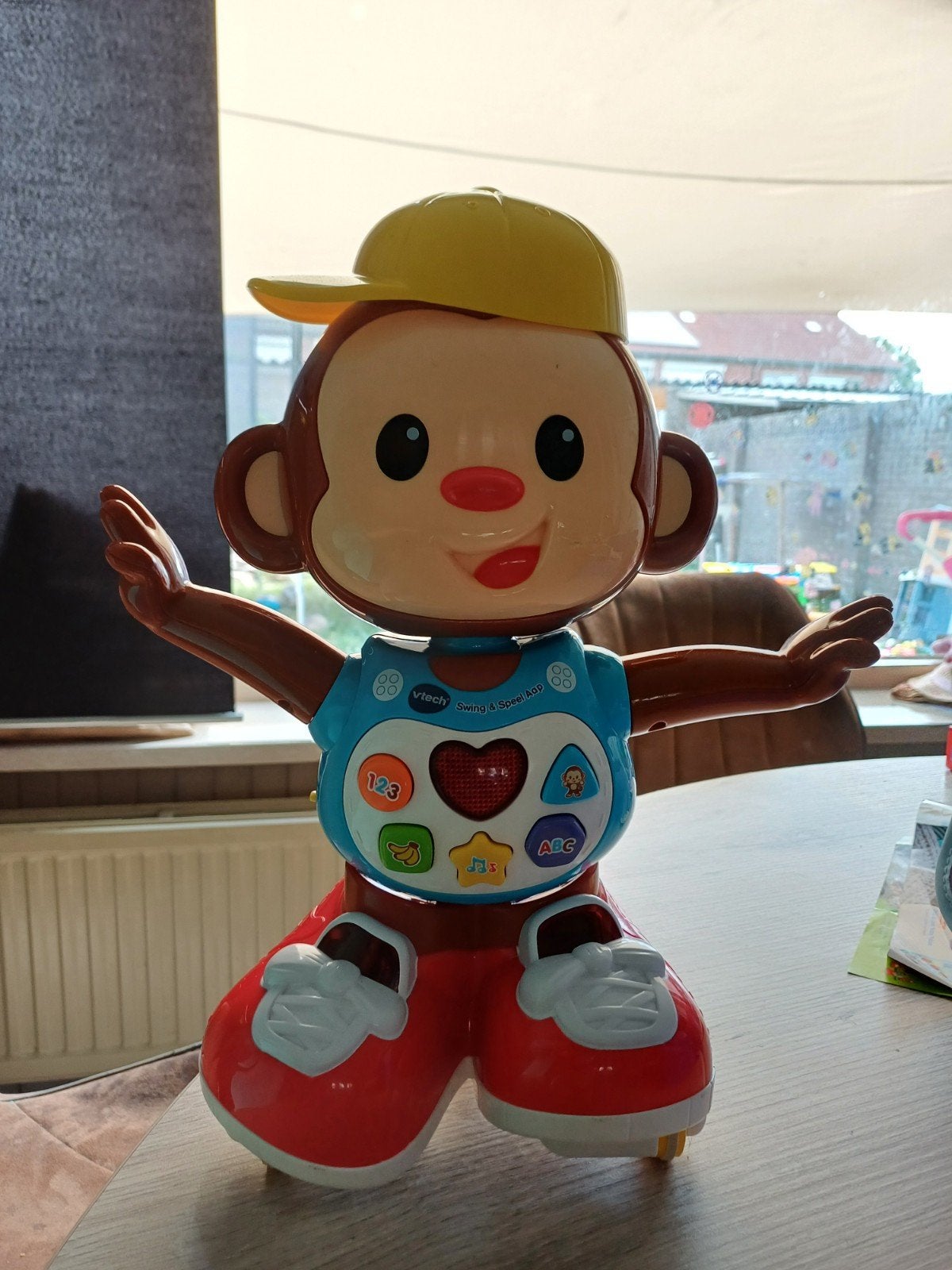 VTech Swing & Speel Aap - Interactief Speelgoed, Ophalen of Verzenden, Gebruikt, 6 maanden tot 2 jaar