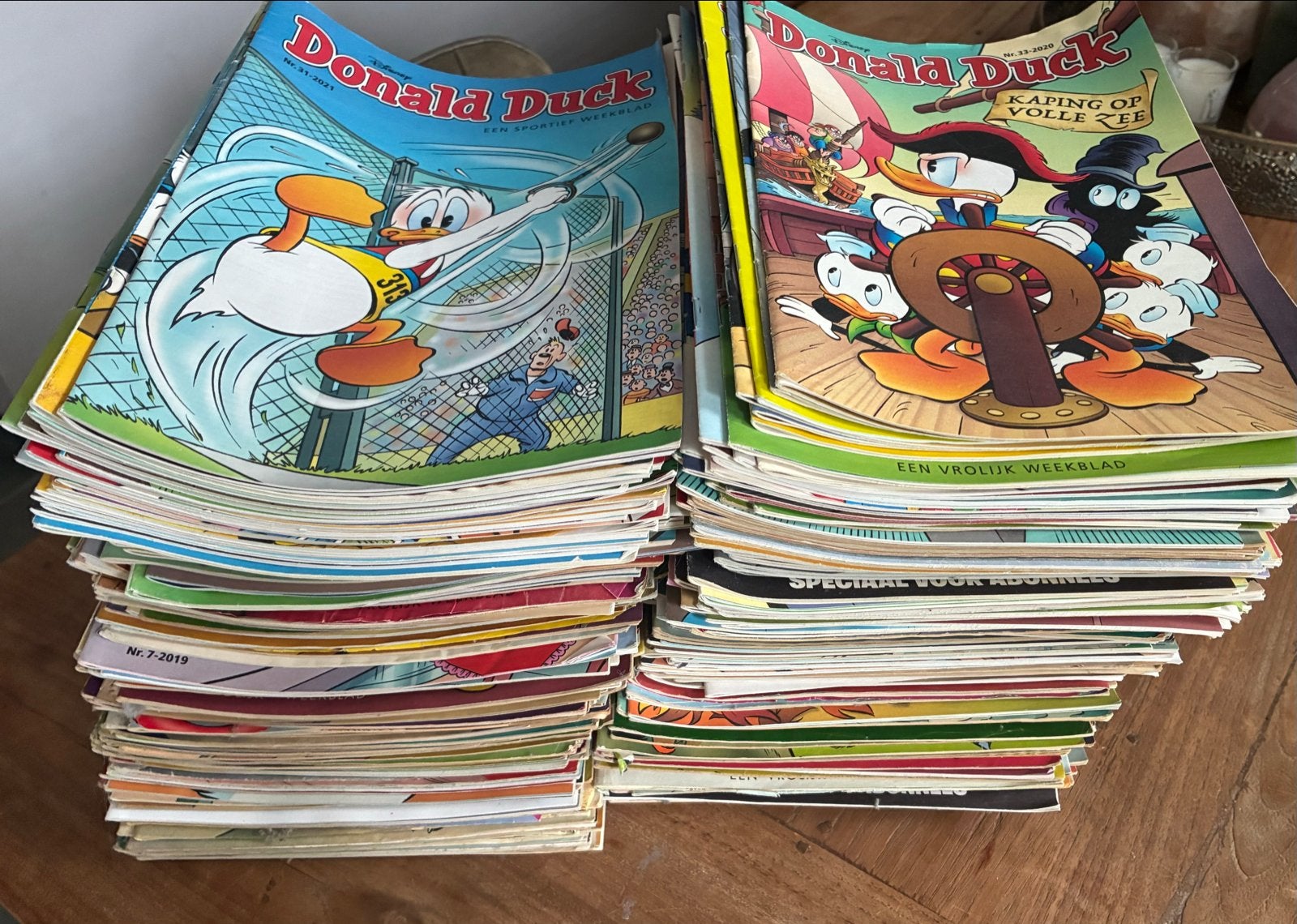 Grote stapel Donald Duck weekbladen GRATIS!, Meerdere stripboeken, Ophalen, Gelezen