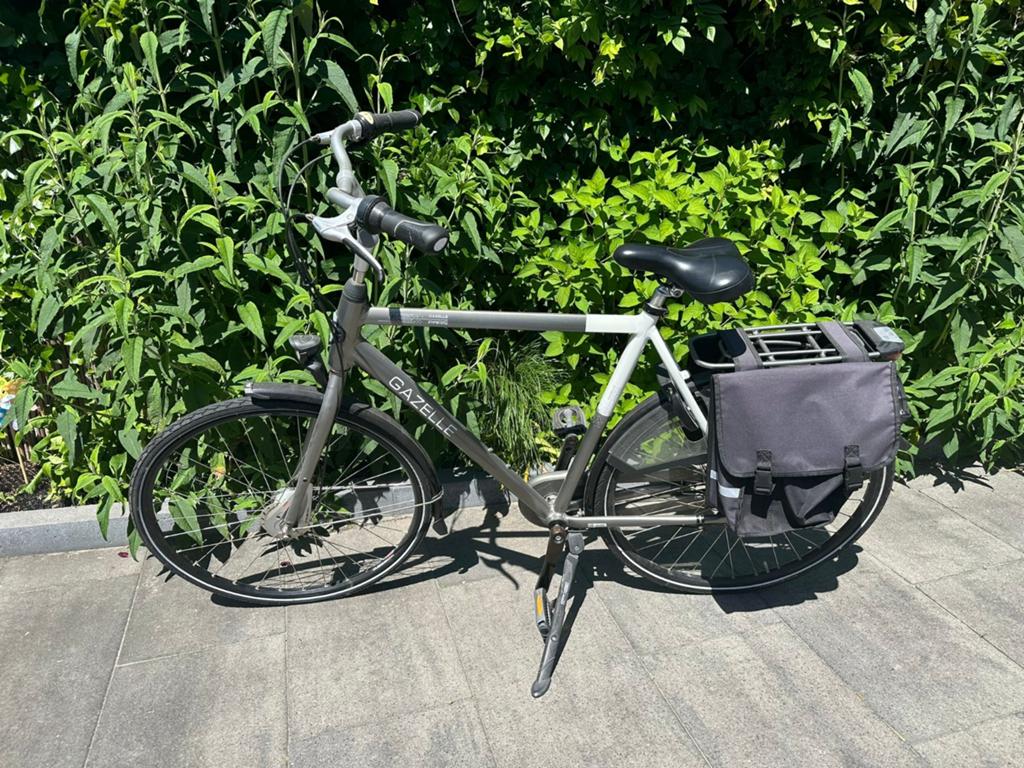 Gazelle paris comfort, herenfiets, Ophalen, Minder dan 10 versnellingen, Zo goed als nieuw, 55 cm of meer