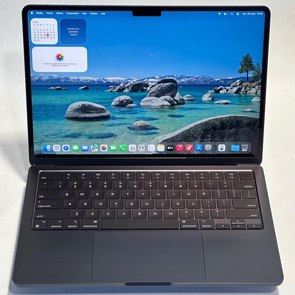 MacBook Air 13” M2, 8GB, 512GB SSD 55 Laadcycli. 2022, Qwerty, I mac and more, 8 GB, 13 inch