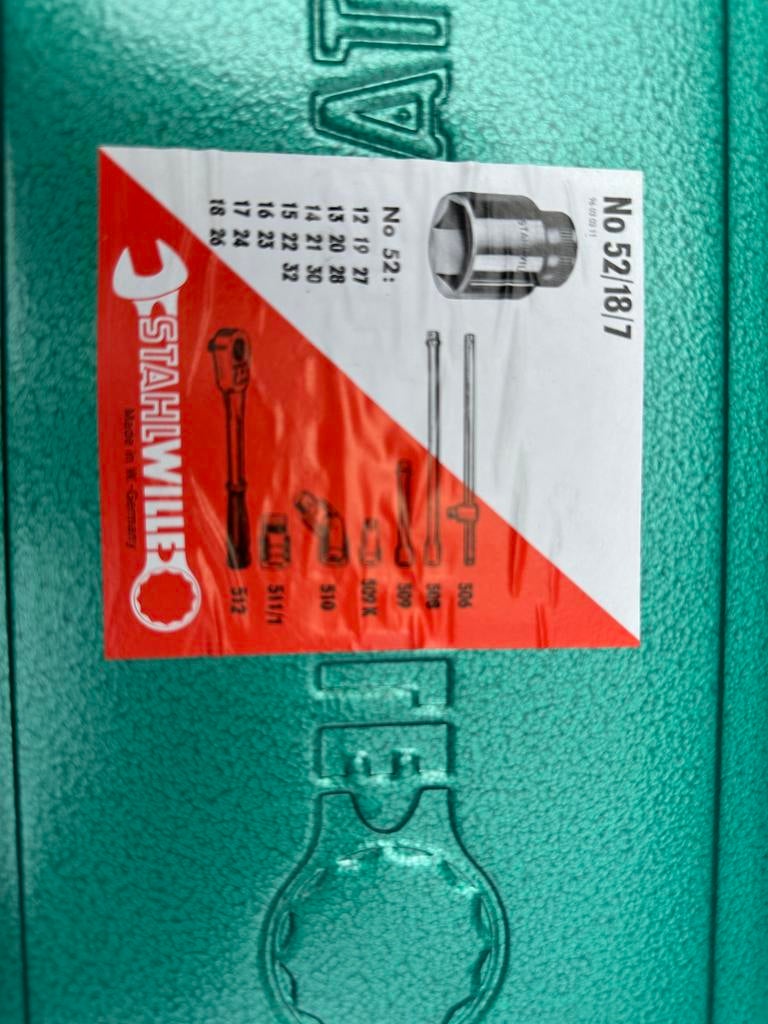 Stahlwille doppenset, Ophalen of Verzenden, Zo goed als nieuw