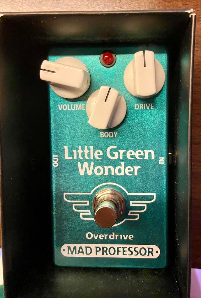 Mad Professor Little Green Wonder mint pedal, Muziek en Instrumenten, Ophalen of Verzenden, Zo goed als nieuw, Distortion, Overdrive of Fuzz