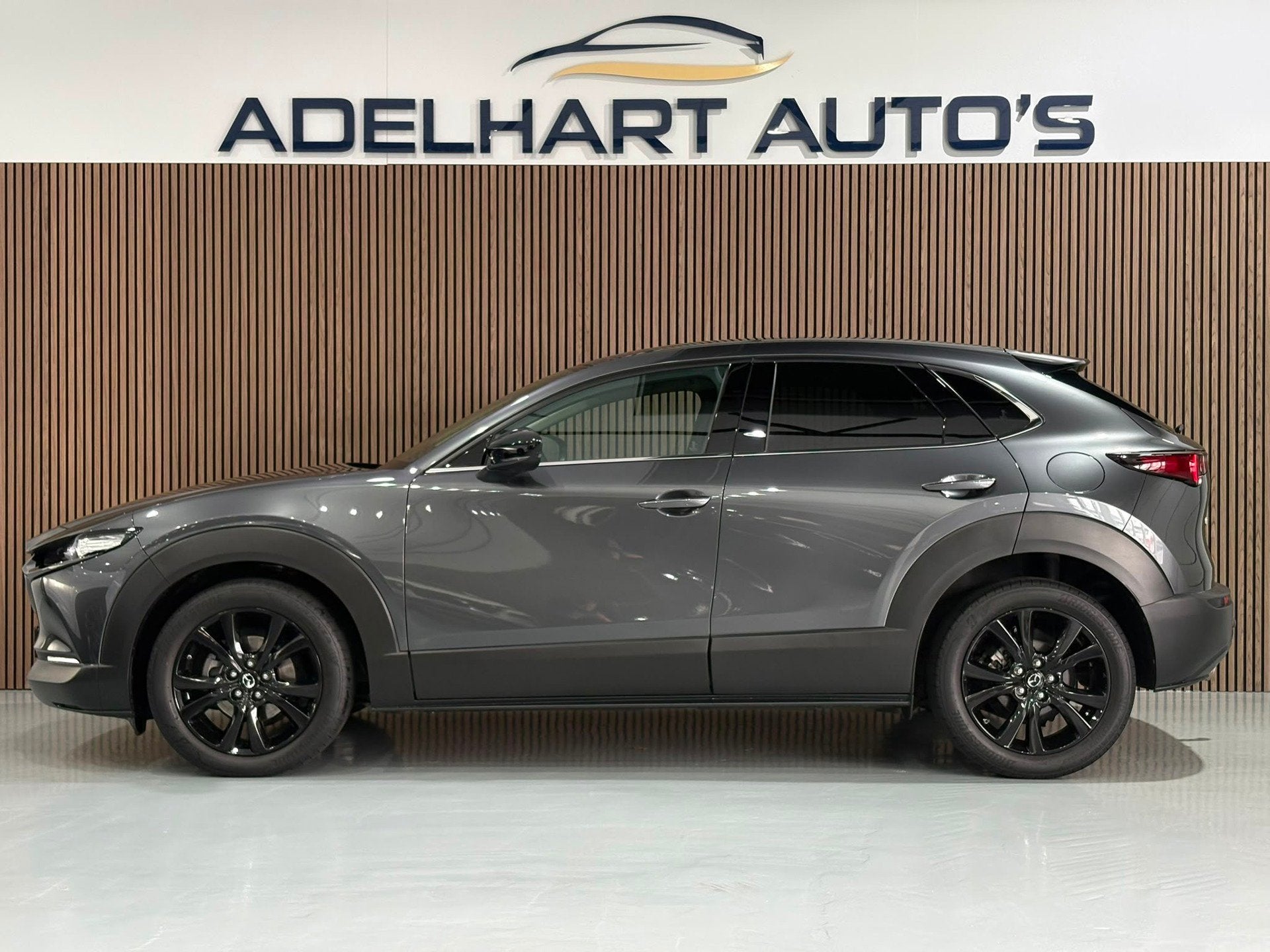 Mazda CX-30 2.0 e-SkyActiv-G M Hybrid Exclusive-line Nieuw M, Auto's, 1998 cc, Gebruikt, Beige, 4 cilinders
