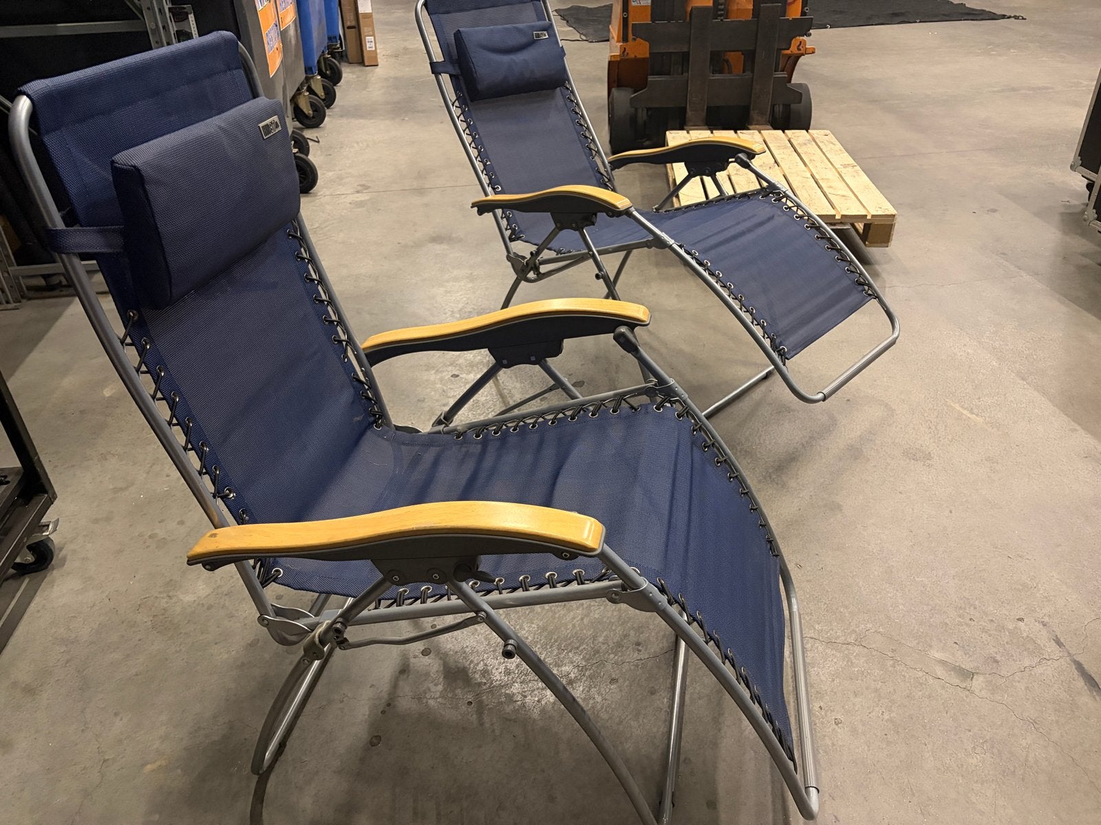 2x Human Nature Relaxstoel (ANWB), Tuin en Terras, Tuinstoelen, Ophalen, Gebruikt, Human Nature (ANWB), Info@anwb.nl