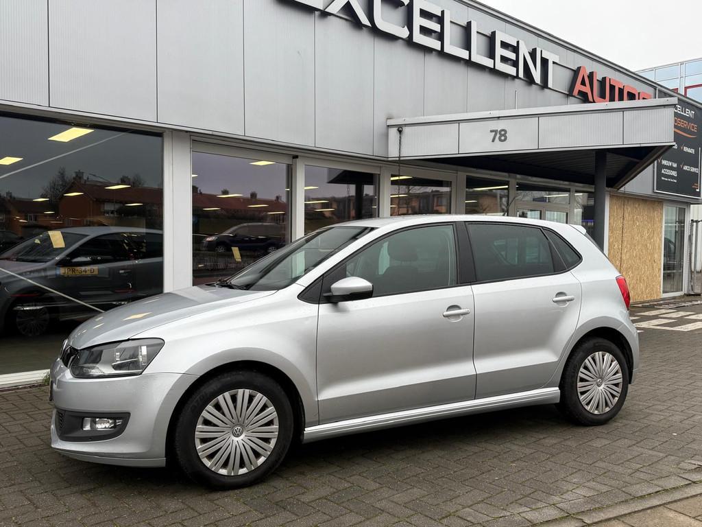 Volkswagen Polo 1.0 BlueMotion Edition|Navigatie|Airco, Auto's, Voorwielaandrijving, Stof, 95 pk, Origineel Nederlands