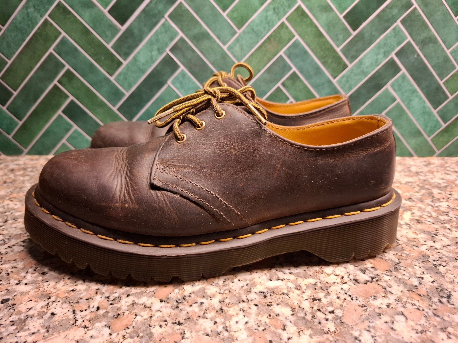 Dr. Martens 1461 Bex Smooth Leather Schoenen Maat 39, Kleding | Dames, Schoenen met lage hakken, Bruin, Ophalen of Verzenden, Dr. Martens