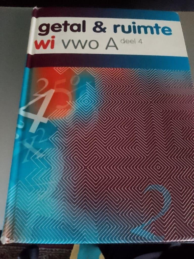 2 x getal en ruimte  wi vwo A deel 4 + havo A deel 3, Ophalen of Verzenden, HAVO