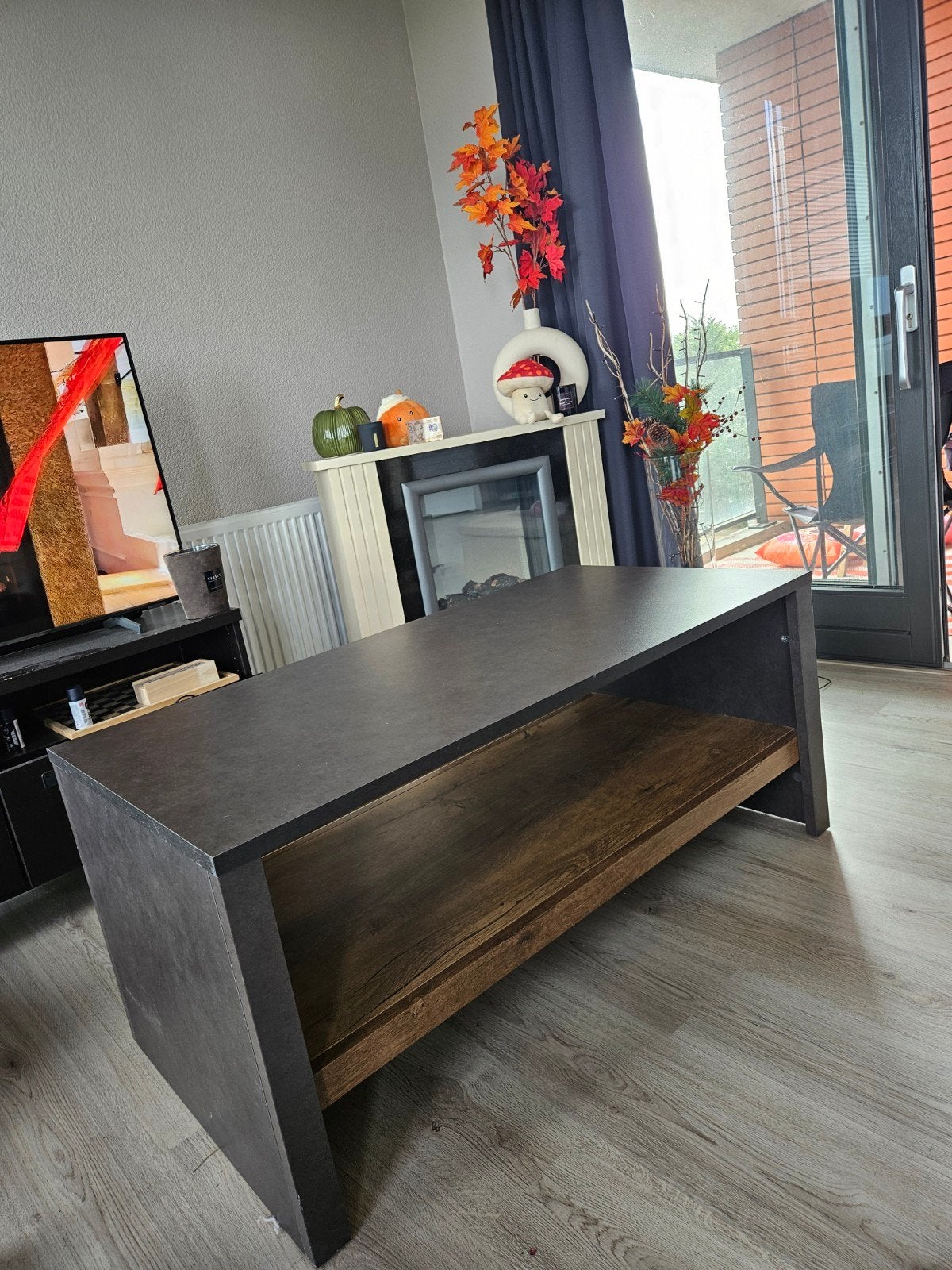 Mooie salontafel van Meubella, Ophalen, 100 tot 150 cm, 50 tot 100 cm, 50 – 75