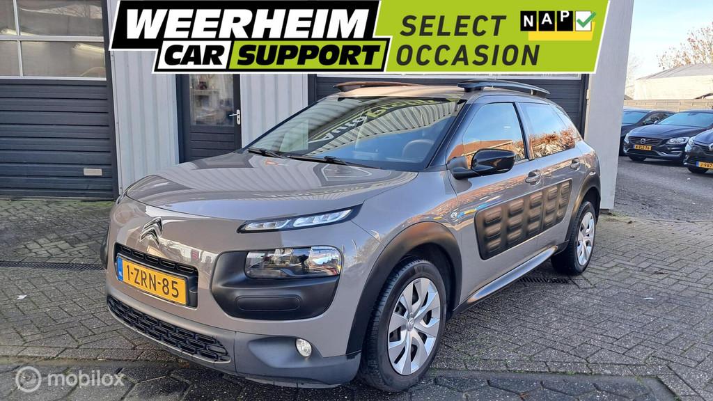 Citroen C4 Cactus 1.2 PureTech Shine Nwe distr. riem., Auto's, Bruin, 82 pk, 23 km/l, Origineel Nederlands