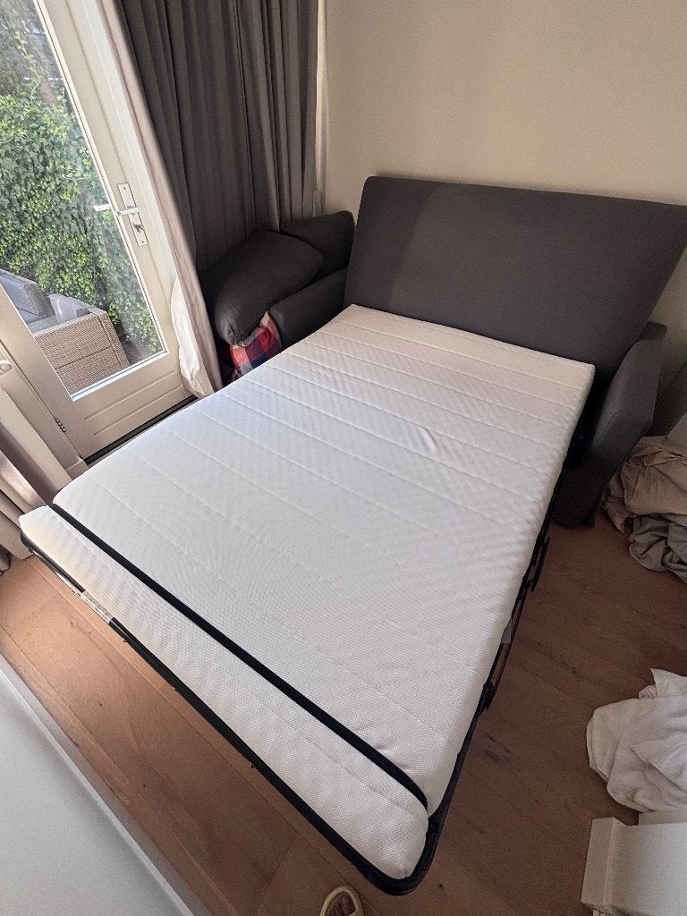 Grey Sofa Bed – Excellent Condition – Pickup in The Hague, Huis en Inrichting, Banken | Sofa's en Chaises Longues, Ophalen, 150 tot 200 cm