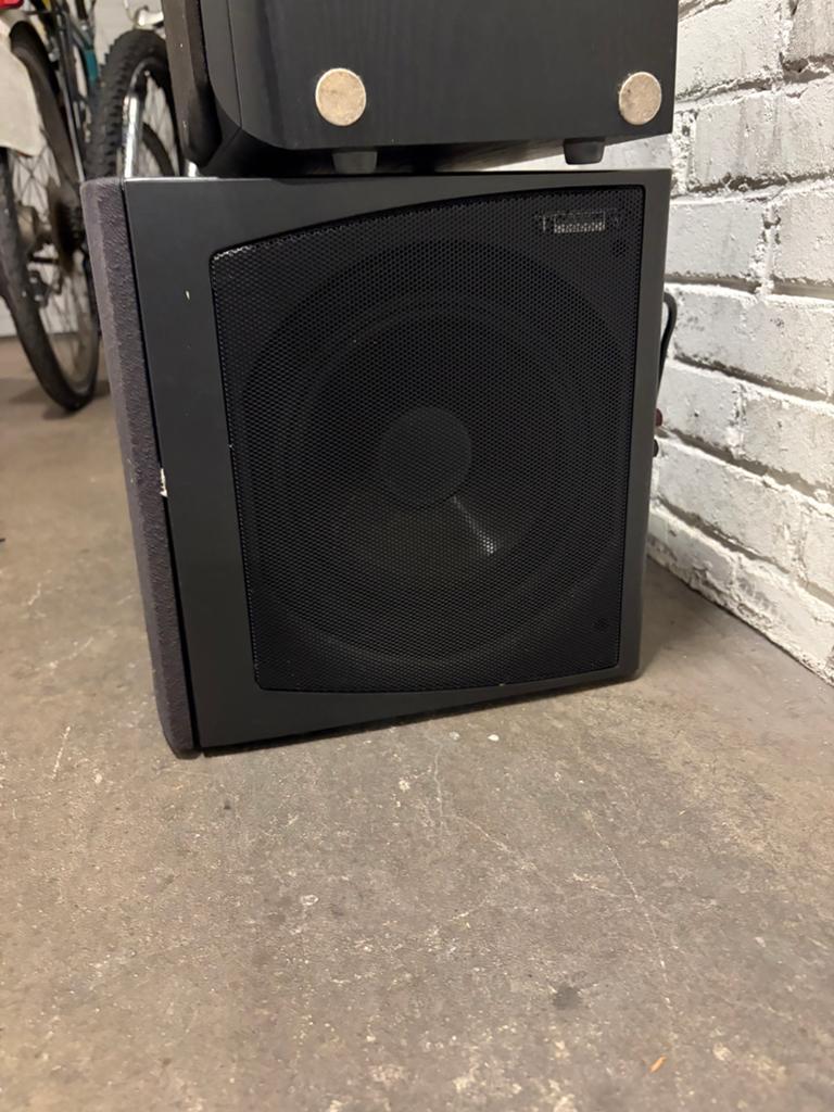 Infinity Compositions Overture & Alpha Center speakers, Audio, Tv en Foto, Luidsprekers, Gebruikt, Surroundset zonder subwoofer