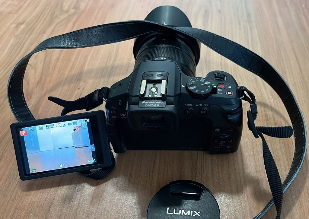 Panasonic Lumix DMC-G6 Systeemcamera met 14-140mm lens, Gebruikt, Panasonic, Accu, 16 megapixels