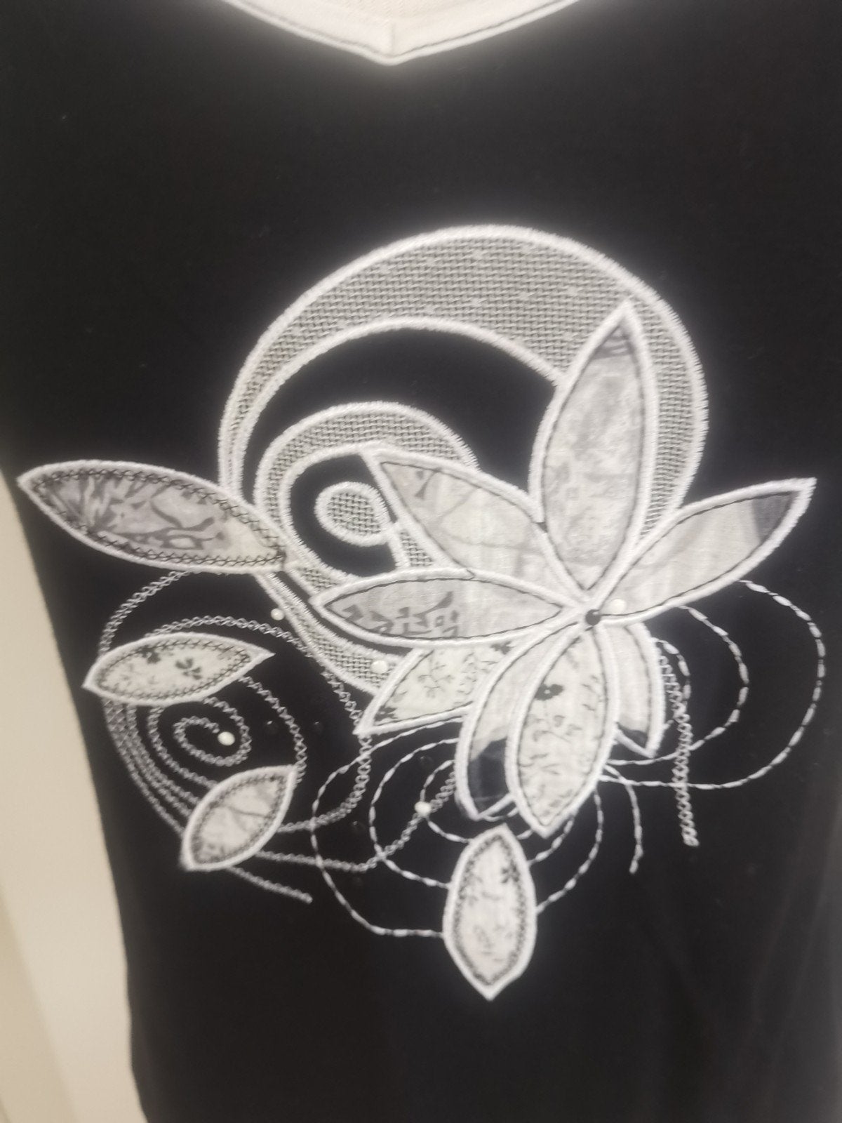 PAUSE CAFÉ Top maat 42, Verzenden, Zwart, Maat 42/44 (L), Zo goed als nieuw