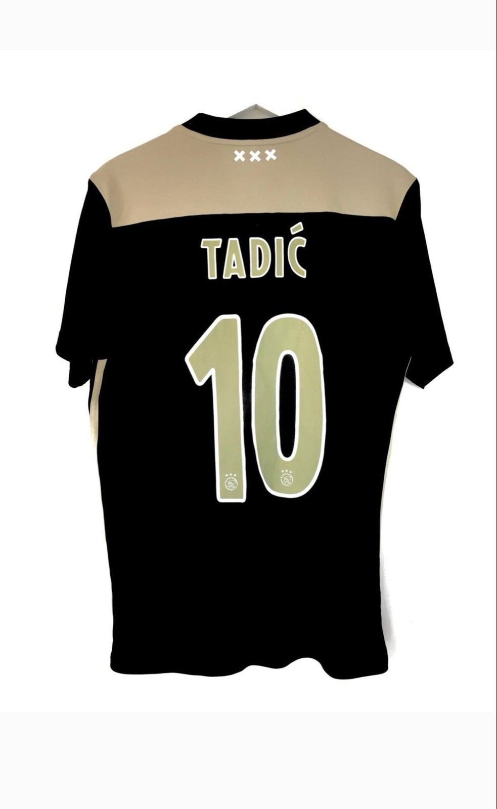Gesingeerd tadic shirt ajax GEZOCHT, Zwart, Overige maten, Ophalen of Verzenden, Zo goed als nieuw