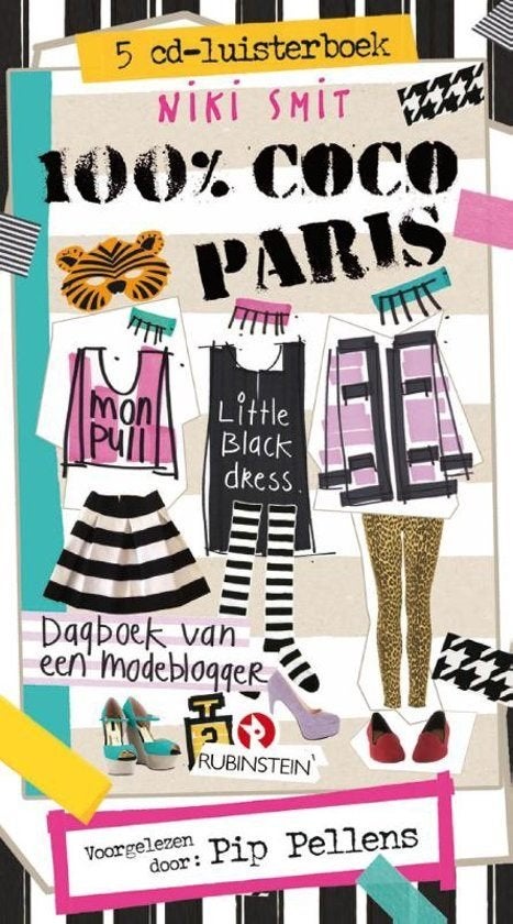 100% Coco Paris - 5 CD luisterboek Dagboek van een blogger, Niki Smit, Kind, Cd, Ophalen of Verzenden