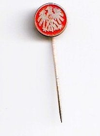 volmetaal speld met heraldische duitse adelaar, Verzamelen, Ophalen of Verzenden, Overige onderwerpen, Speldje of Pin