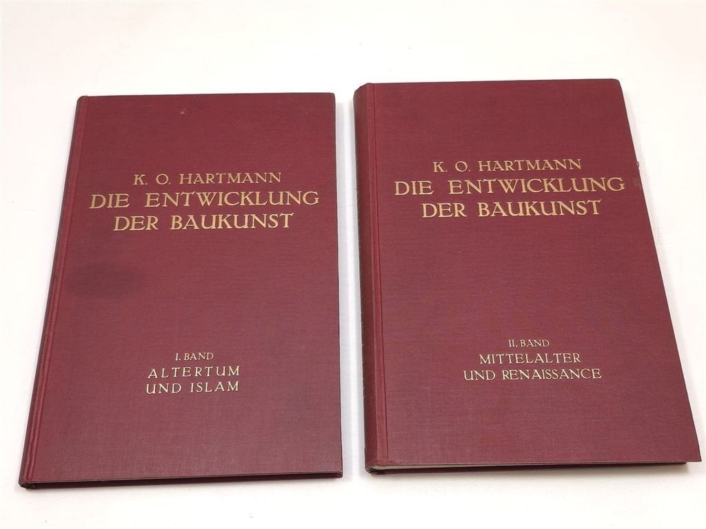 Die Entwicklung der Baukunst — Oudheid tot Renaissance 1931, Ophalen of Verzenden, Gelezen, Architecten