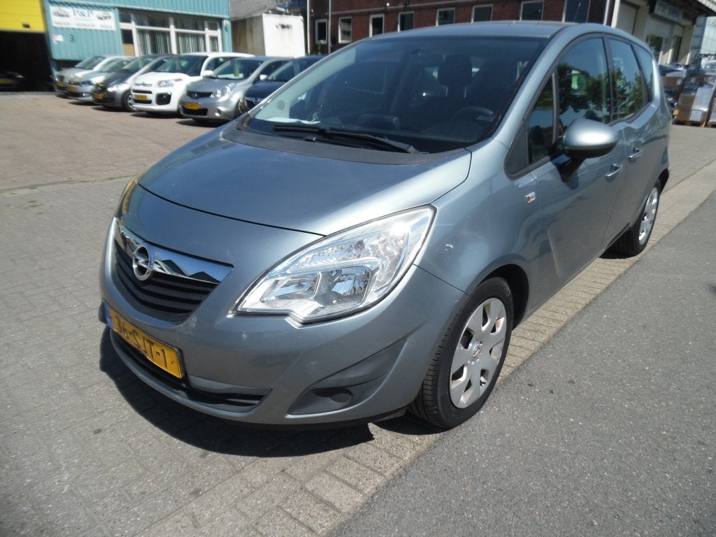 Opel Meriva apk 7.27 airco 1.4 Turbo Edition nap (bj 2011), Euro 5, Gebruikt, 4 cilinders, Origineel Nederlands