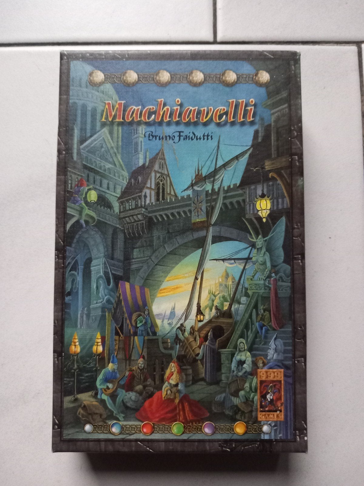 Machiavelli Kaartspel - Strategisch en Intrigerend, Vijf spelers of meer, Ophalen of Verzenden, Zo goed als nieuw, 999 Games