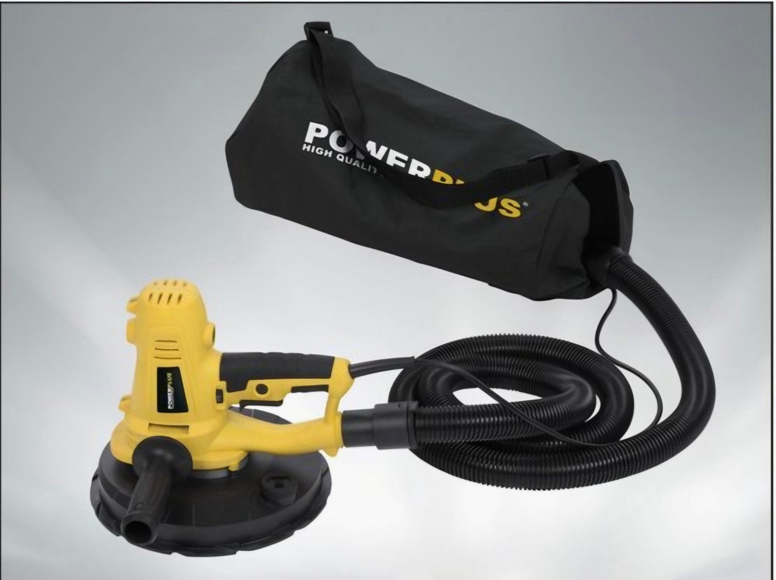 POWERPLUS Excentrische Schuurmachine met Stofafzuiging, Ophalen of Verzenden, Gebruikt, 1200 watt of meer, Excentrische schuurmachine