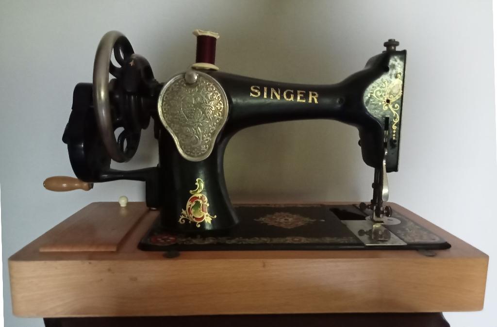 Singer Handnaaimachine vintage., Ophalen of Verzenden