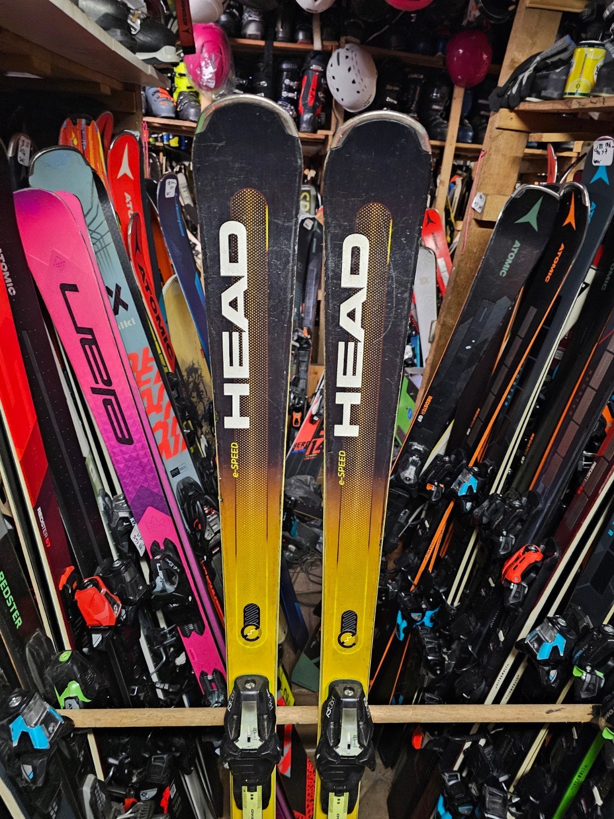 170cm HEAD E -SPEED SUPERSHAPE 1000€ SW  VOOR GEVORDERD, Sport en Fitness, Skiën en Langlaufen, 160 tot 180 cm, Gebruikt, Head