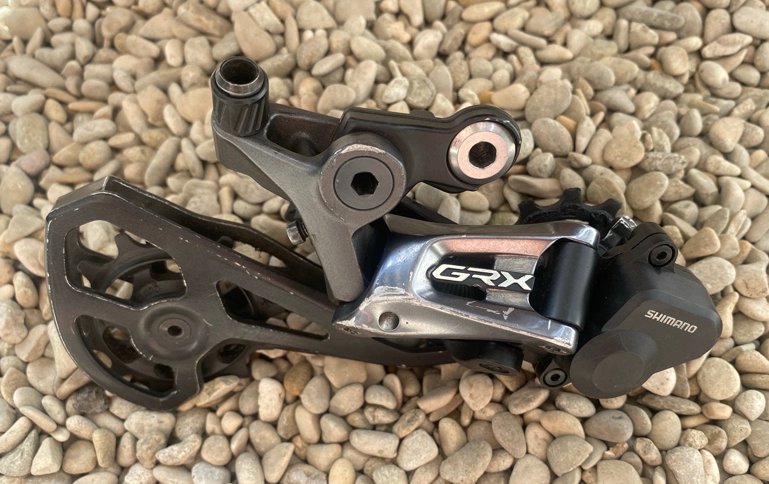 Shimano GRX RD-RX-810 Derailleur gravel, Gebruikt, Ophalen of Verzenden, Derailleur of Ketting, Aluminium