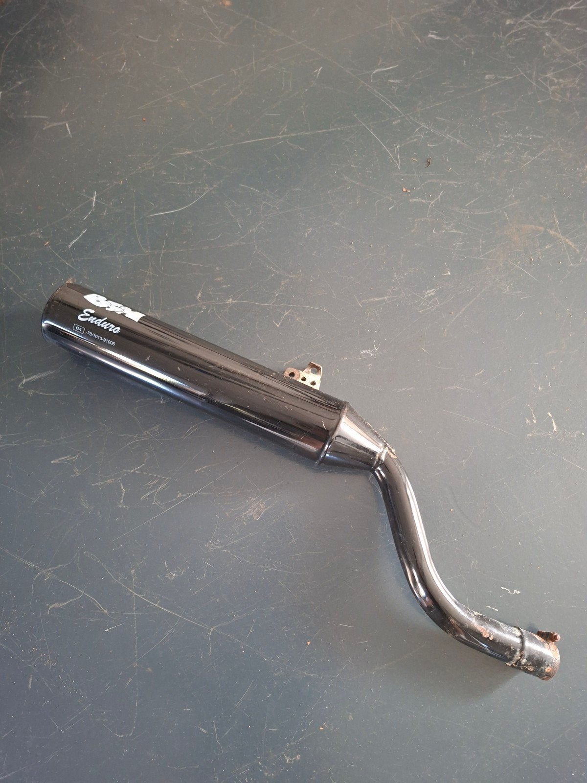 Uitlaat Enduro BSM Honda XL500, 600, XT500, XR350, XR500, Verzenden, Gebruikt