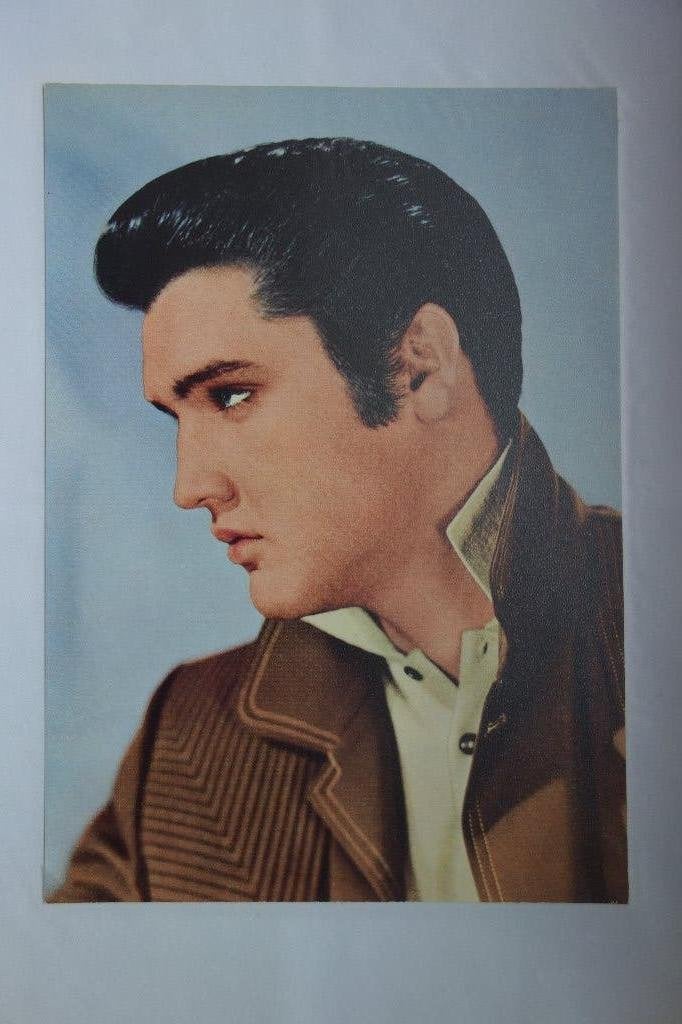 Elvis Presley briefkaart kleur, Ophalen of Verzenden, Foto of Kaart