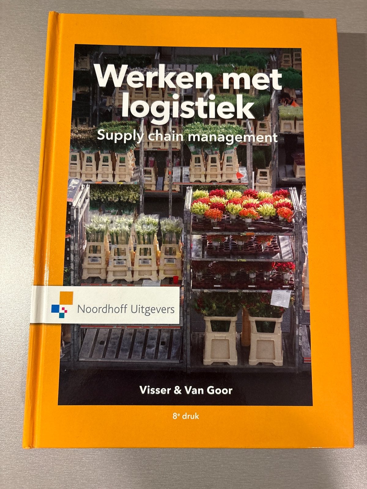 Werken met logistiek - Supply Chain Management (8e druk), Ophalen of Verzenden, Gamma, Zo goed als nieuw, HBO