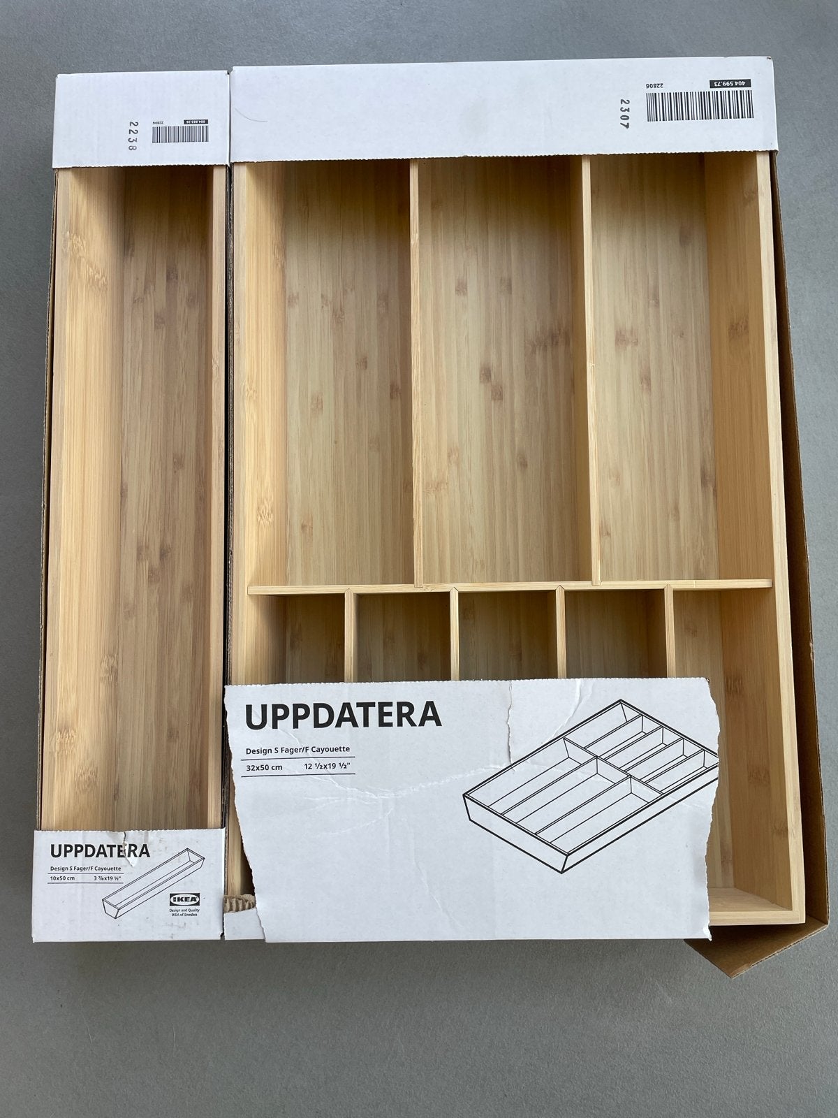 IKEA UPPdatera Bestekbak Bamboe - Nieuw in verpakking, Ophalen, Hout, Los bestek, Overige typen