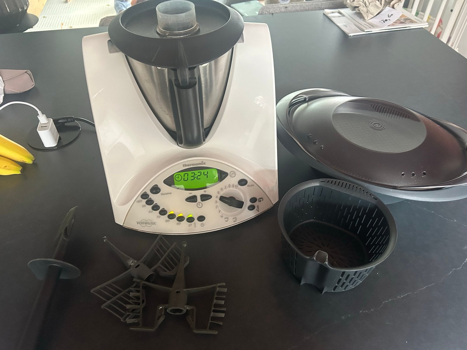 Thermomix TM31 Zo goed als nieuw, 3 snelheden of meer, Ophalen of Verzenden, Zo goed als nieuw, 2 tot 3 liter