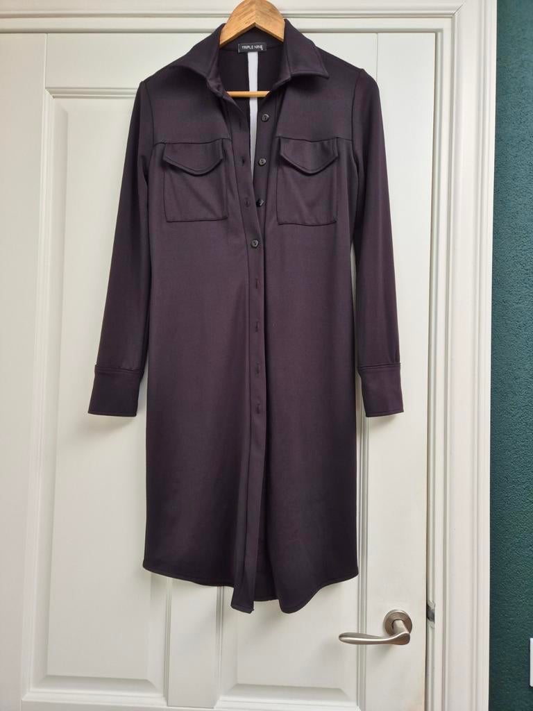 Blouse van Triple Nine maat M, Ophalen of Verzenden, Zo goed als nieuw, Maat 38/40 (M), Zwart