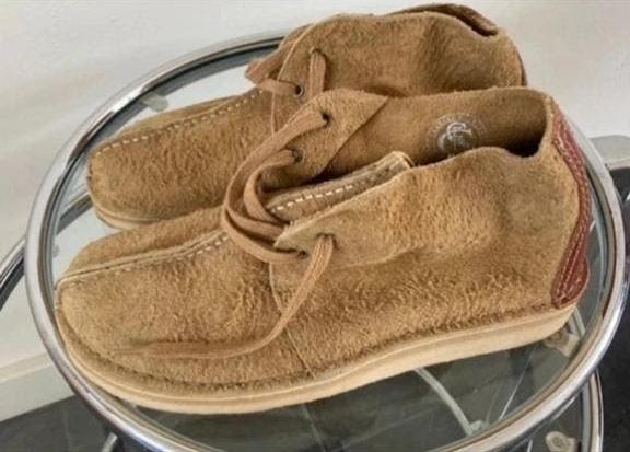 Clarks Originals  Schoenen - Maat 44, Ophalen, Bruin, Boots, Zo goed als nieuw