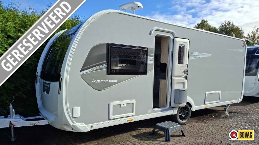 Elddis Avante 550 2026 . incl. Apex pakket., Caravans en Kamperen, Standaardzit, Elddis, Bedrijf, Schokbreker
