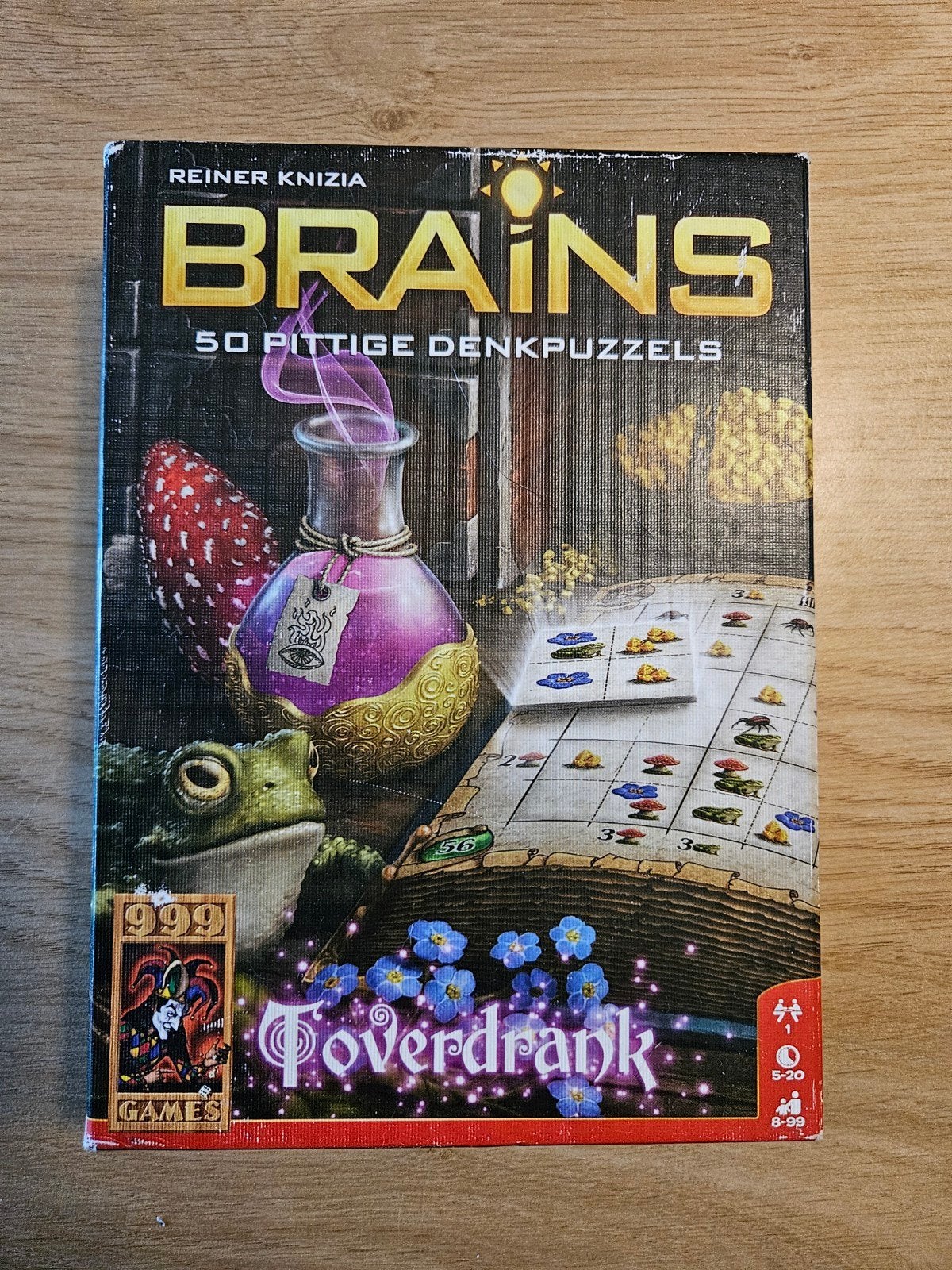 Brains: Toverdrank, Hobby en Vrije tijd, Een of twee spelers, Ophalen of Verzenden, Zo goed als nieuw, 999 Games