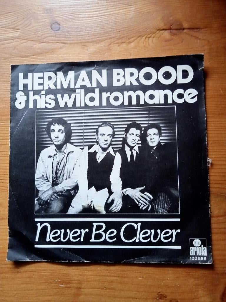 Single Herman Brood " Never be clever", Ophalen of Verzenden, Gebruikt, Pop