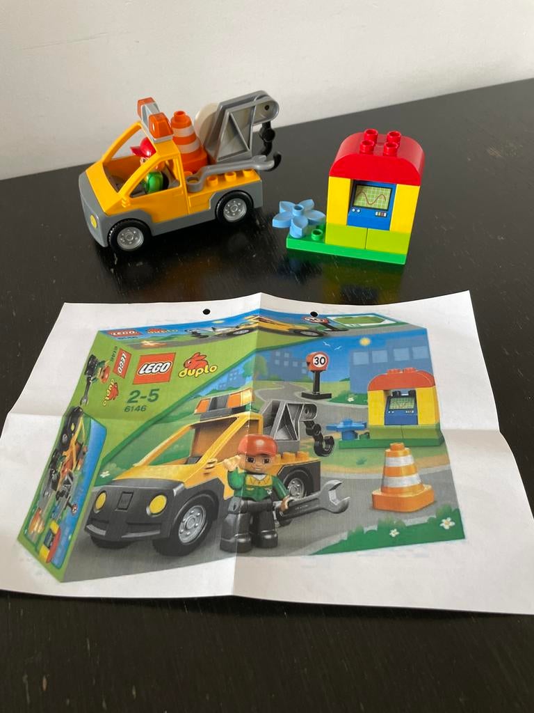 Lego Duplo Takelwagen 6146, Gebruikt, Overige thema's, Ophalen of Verzenden, Duplo