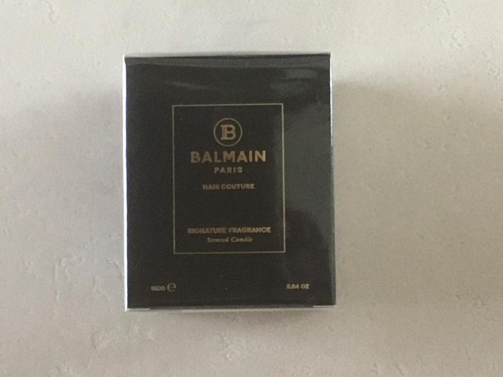 Balmain Signature fragrance geurkaars, Overige materialen, Zwart, Nieuw, Ophalen of Verzenden
