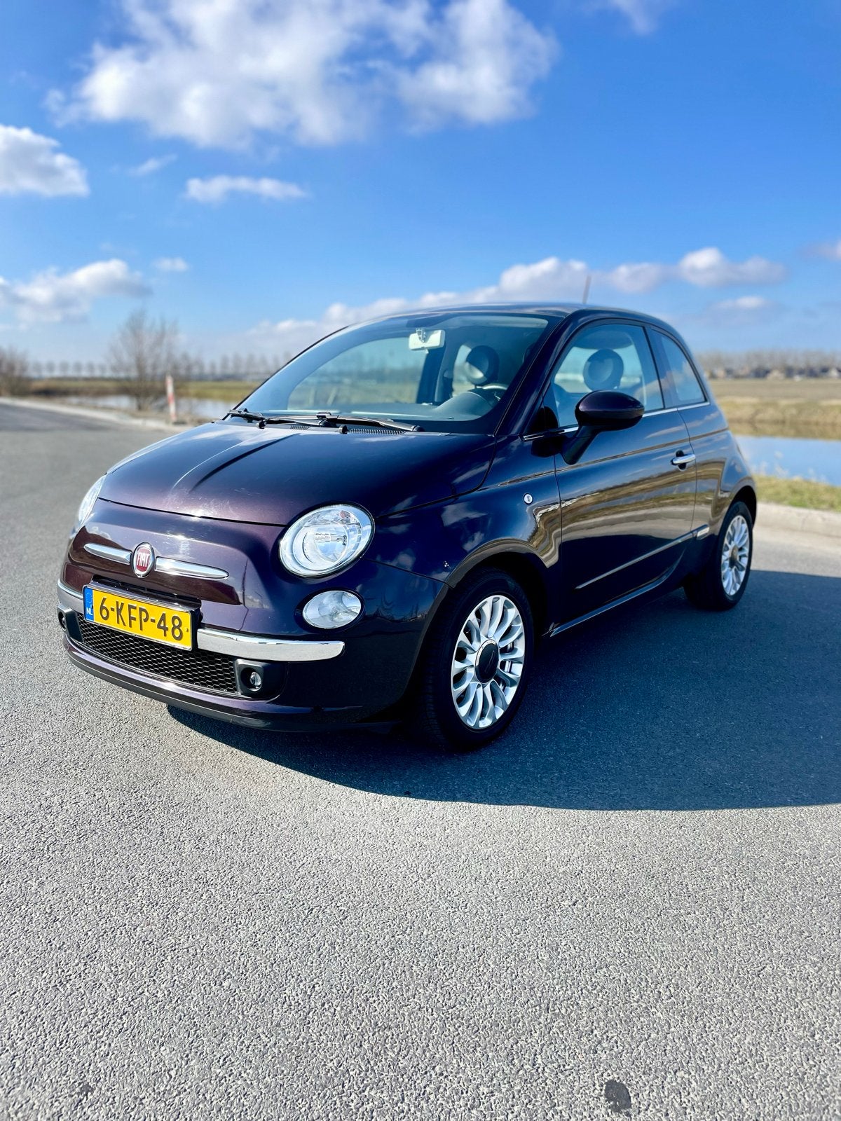 Fiat 500 0.9 85pk Twinair Turbo 2013, Auto's, Fiat, Voorwielaandrijving, Euro 5, Stof, 31 €/maand